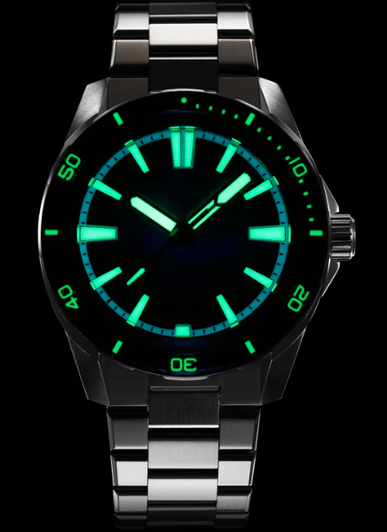 🤩ZELOS SWORDFISH 40mm Teal MOP watch🤩 +£150 SITE CREDITS TO BE WON🤩 - Image 3