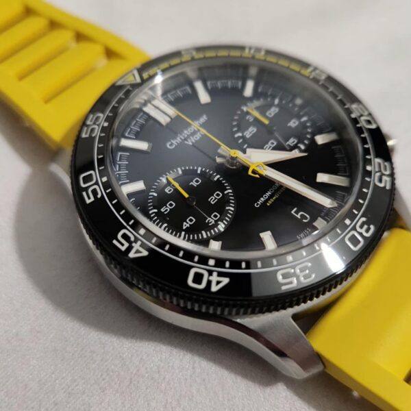 🐝🐝 CHRISTOPHER WARD C60 AUTO CHRONOGRAPH🐝🐝 - BUMBLEBEAST 🤩+£150 INSTANT SITE CREDITS🤩 - Image 7