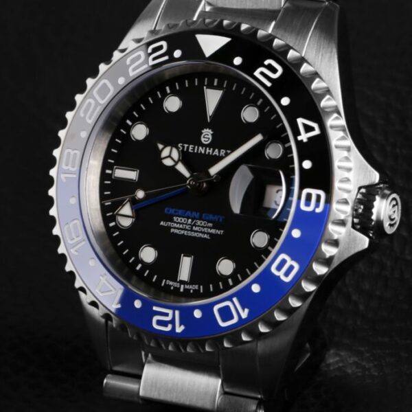 🧛🏼‍♂️🧛🏼‍♂️ STEINHART 'BATMAN'🧛🏼‍♂️🧛🏼‍♂️ - OCEAN ONE GMT CLASSIC CERAMIC DIVER 🤩+£150 INSTANT SITE CREDITS🤩 - Image 8