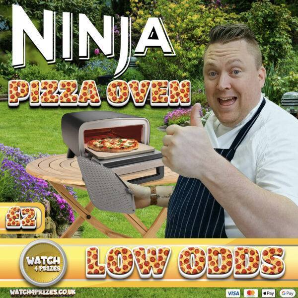 🍕🍕 NINJA PIZZA OVEN & AIR FRYER FOR ONLY £2 🍕🍕- Autodraw on Sunday 18th May