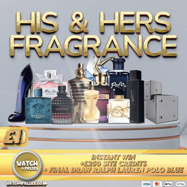 🛍️ INSTANTLY WIN SPRING & SUMMER DESIGNER FRAGRANCES 🛍️ + £250 SITE CREDITS + FINAL DRAW RALPH LAUREN POLO BLUE