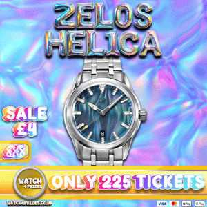 🌊  ZELOS HELICA 'WAVE MOP' 🌊 39mm - ONLY 225 TICKETS MAX!! 👀