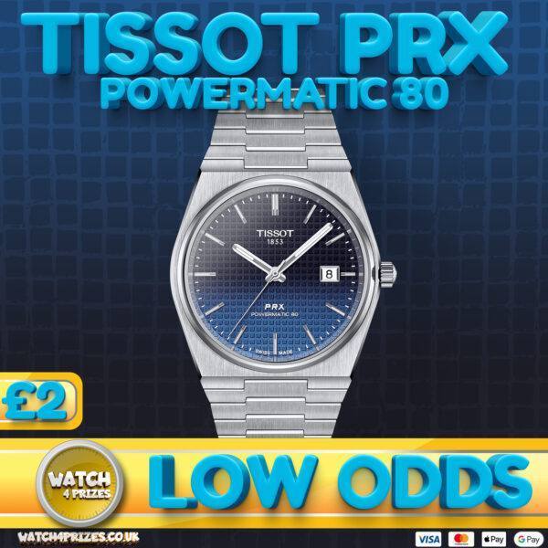 🔥🔥 TISSOT PRX POWERMATIC 80 🔥🔥 40mm, Gradient Dial 👀 - REALISTIC ODDS!! 🚨