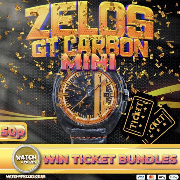 🔥 MINI GAME  - ZELOS 'GT CARBON' 🔥 - £300 WORTH OF TICKETS TO BE WON IN BUNDLES - FOR 50P 👀 + final draw of OMEGA ticket!! ♎️