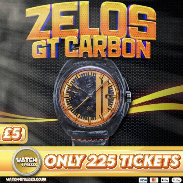 ⭐️⭐️  ZELOS GT CARBON 'SUPERNOVA' ⭐️⭐️ 40mm - ONLY 225 TICKETS!!!