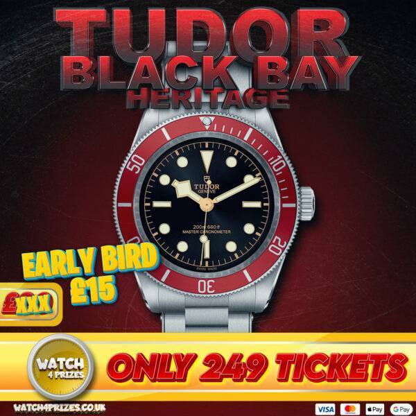 **EARLY BIRD DISCOUNT**🔥❤️ TUDOR BLACK BAY HERITAGE ❤️ - 41MM - 🔥 GRAIL ALERT!! 🔥 ONLY 249 TICKETS MAX!!!