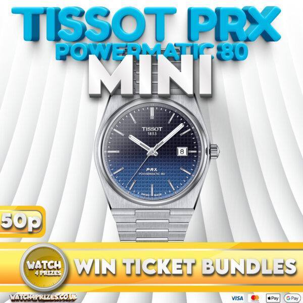 🚨MINI GAME🚨 WIN TICKET BUNDLES ON TISSOT PRX - £300 WORTH OF TICKETS UP FOR GRABS FOR JUST 50P 🔥