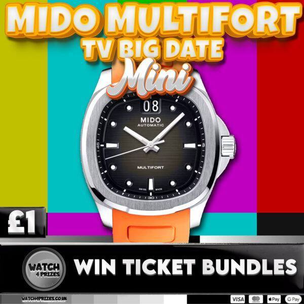 🚨 2 WEEK MINI 🚨 WIN TICKETS FOR THE 🍊 'MIDO MULTIFORT BIG DATE' 🍊 FOR A QUID!! 👀  💵 £350 OF TICKETS UP FOR GRABS + FINAL DRAW FOR EVERY ENTRY🚨