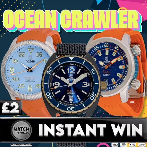 🌊 OCEAN CRAWLER 🌊 TRIPLE INSTANT WIN GAME 🔥🎉 FOR ONLY £2 👀 PLUS FINAL DRAW!!