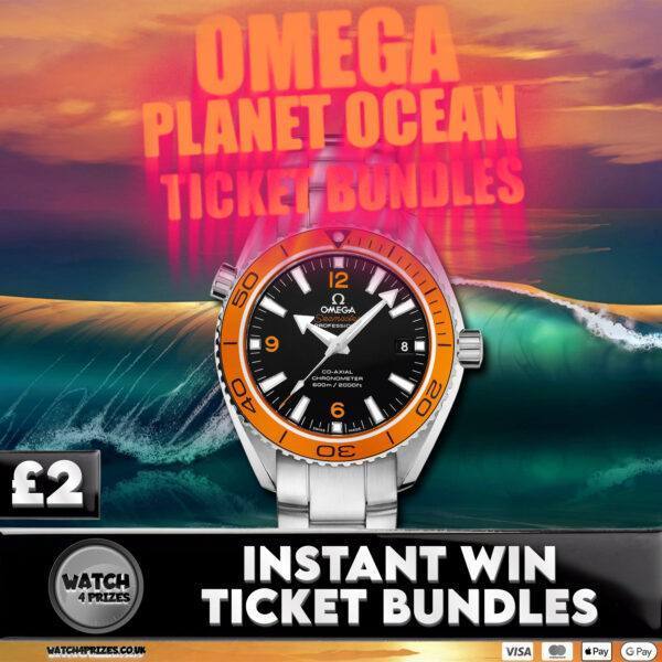 **2**🚨 2 WEEK MINI 🚨 WIN TICKETS FOR THE ♎️ 'OMEGA SEAMASTER PLANET OCEAN' ♎️ FOR £2!! 👀  💵 £700 OF TICKETS UP FOR GRABS + FINAL DRAW FOR EVERY ENTRY🚨