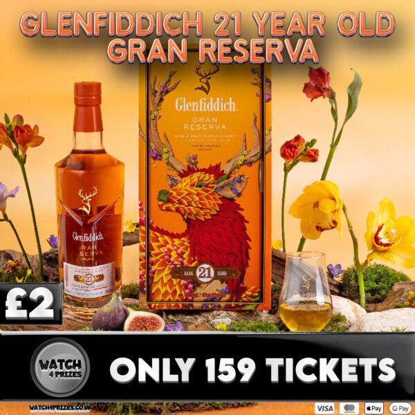 Glenfiddich 21 Year Old Gran Reserva Rum Cask Finish Whisky 🥃