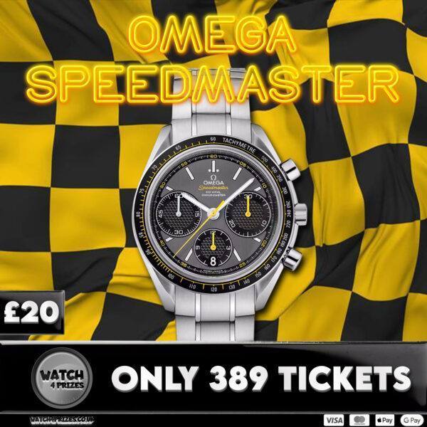 🏁♎️ OMEGA SPEEDMASTER - RACING ♎️  🏁 GRAIL ALERT!! 🔥 ONLY 389 TICKETS MAX!!!