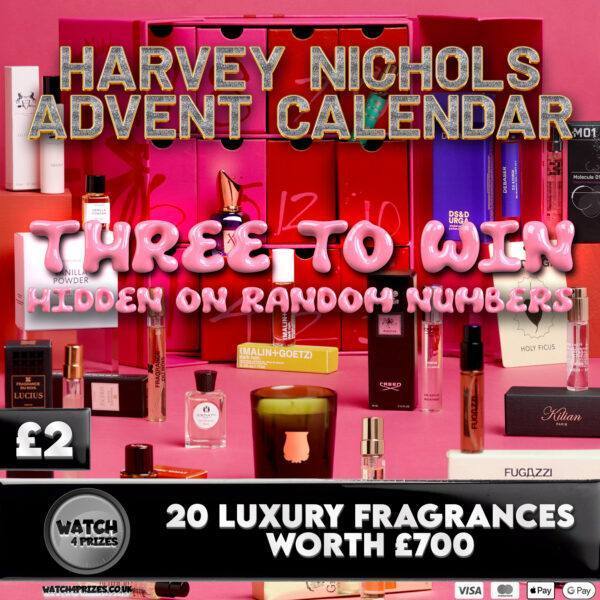 🛍️🎀🎁 HARVEY NICHOLS TRIPLE WIN CHANCE🎁🎀🛍️ 3 x FRAGRANCE CHESTS TO BE WON WITH 20 DIFFERENT UNISEX SCENTS 🔥🎅🏼👀