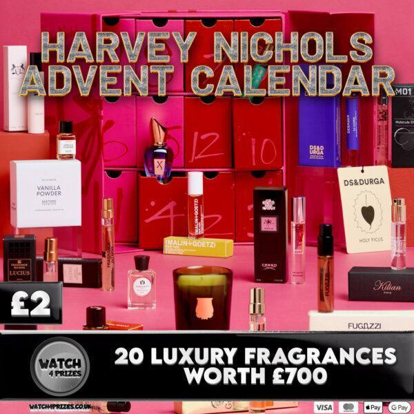 HARVEY NICHOLS 12 DAYS OF FRAGRANCE ADVENT CALENDAR - WORTH OVER £700!!