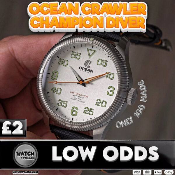 🎁 BOXING DAY SPECIAL 🎁 OCEAN CRAWLER CHAMPION DIVER LTD EDITION - ONLY 1 OF 100